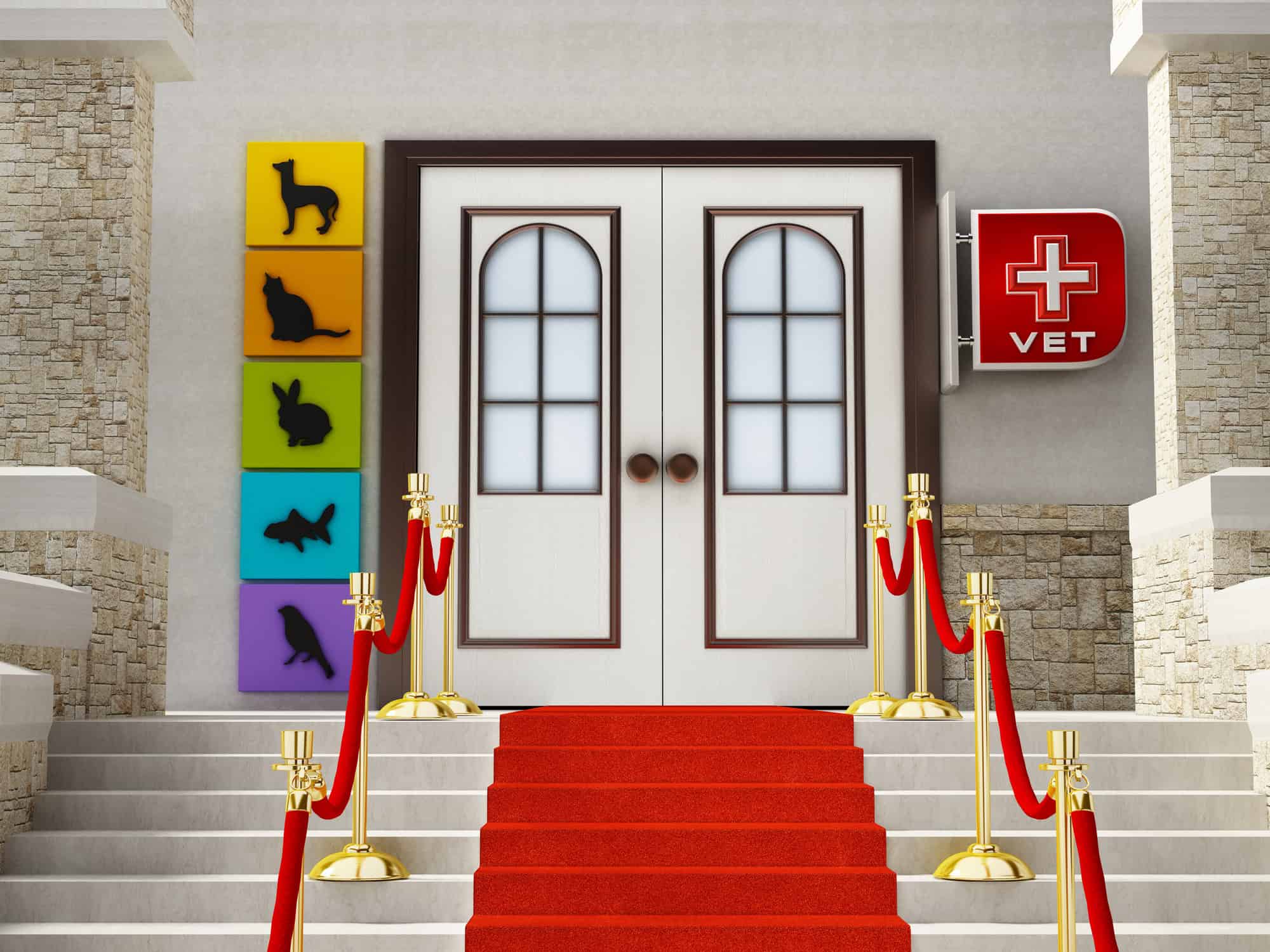 Veterinary clinic.